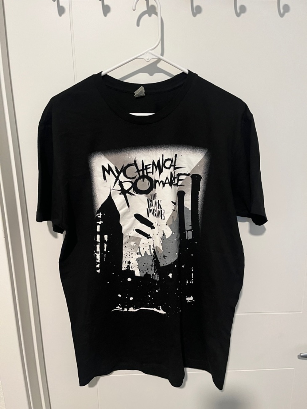 Y2K My Chemical Romance The Black Romance Graphic Band Music T-Shirt Concert